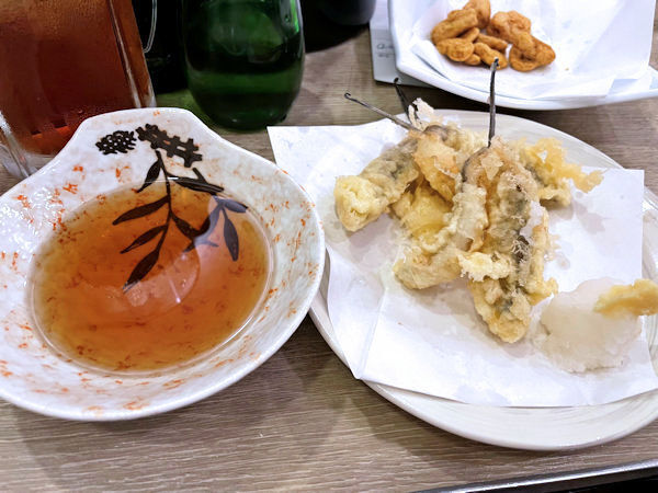 メゴチ天ぷらの全容.JPG