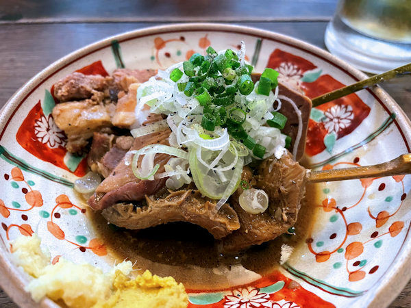 ハチノス、豚タン、すじ煮.JPG