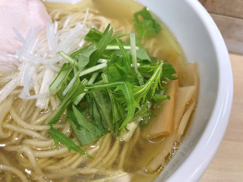 水菜とメンマ.JPG
