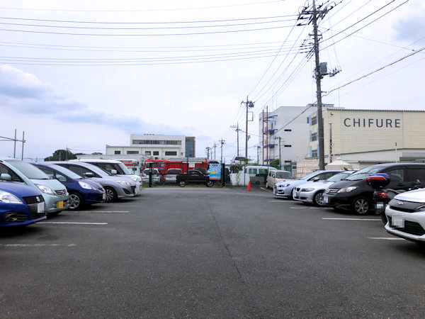 ラーメンひかりの駐車場.JPG