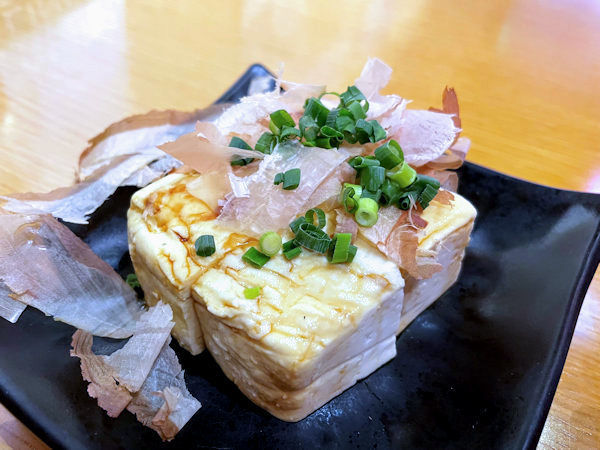 島豆腐の冷奴（ハーフ）.JPG