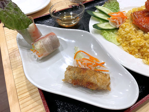 生春巻きと揚げ春巻き.JPG