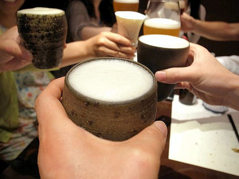 酢飯屋で乾杯.JPG