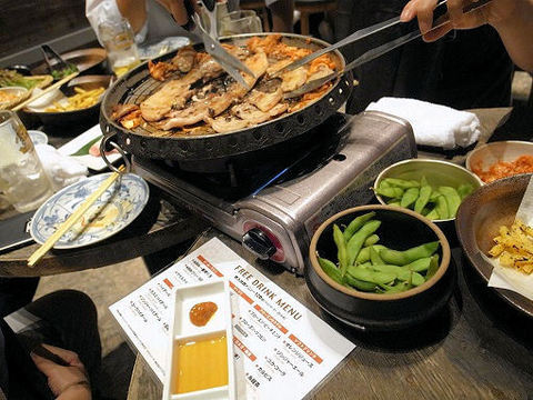 焼いてる風景.JPG