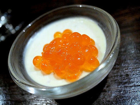 鮭白子のプリン.JPG