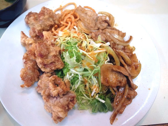 唐揚げと焼肉.jpg