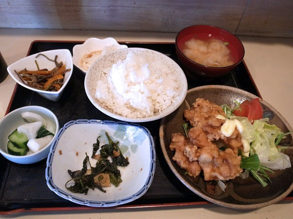 唐揚げ定食.JPG