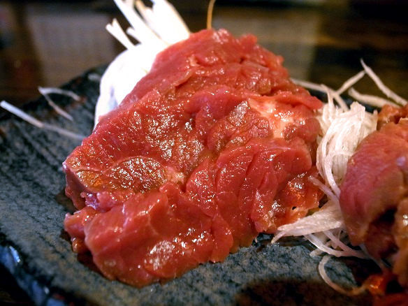 馬刺し 馬の肩ロース.JPG