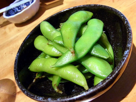 お通しの枝豆.JPG